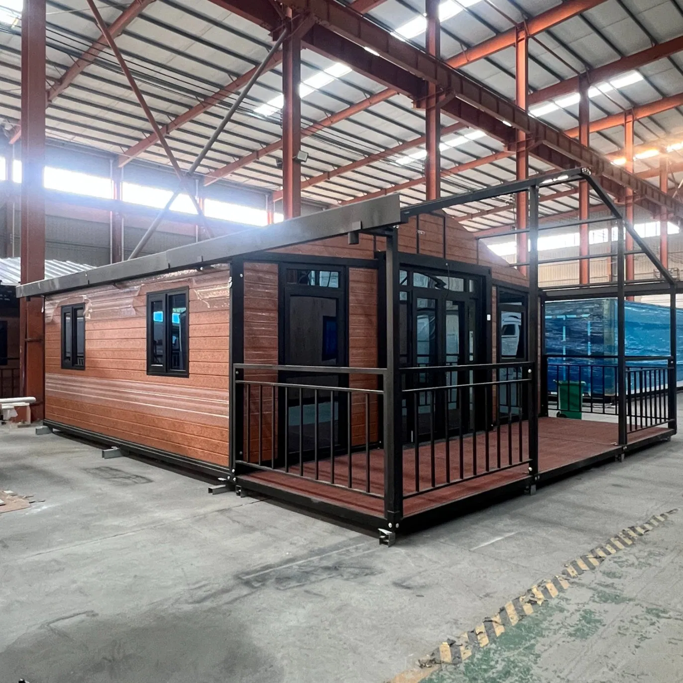 20FT 30FT 40FT Casa Contêiner Móvel Modular Mini Dobrável Expandável Portátil Isolada Térmica Certificada CE
