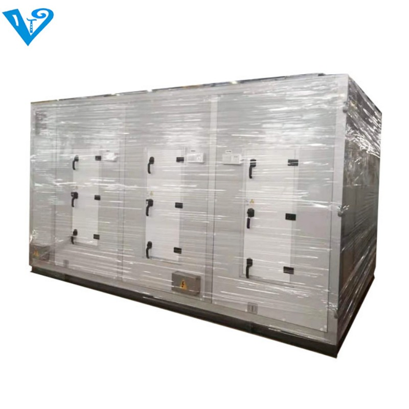 Unidade de Tratamento de Ar de Fresco Modular de Água Gelada de Xangai