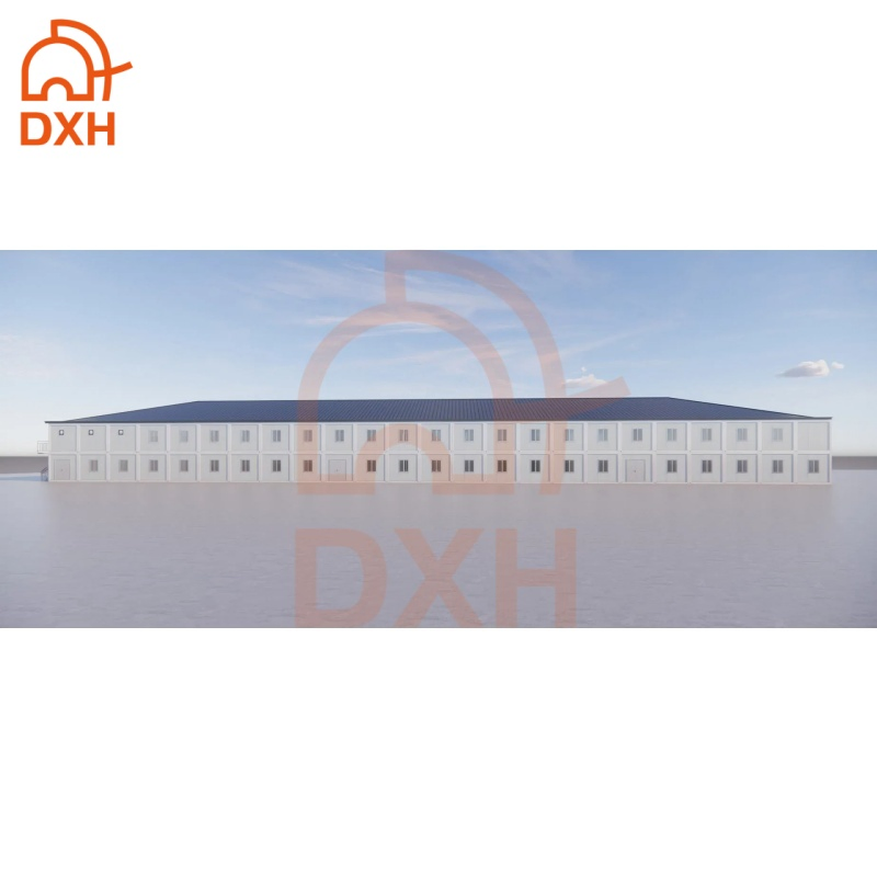 Casas Modulares Personalizadas da China, Cabana de Madeira Pré-fabricada, Casa Contêiner Desmontável