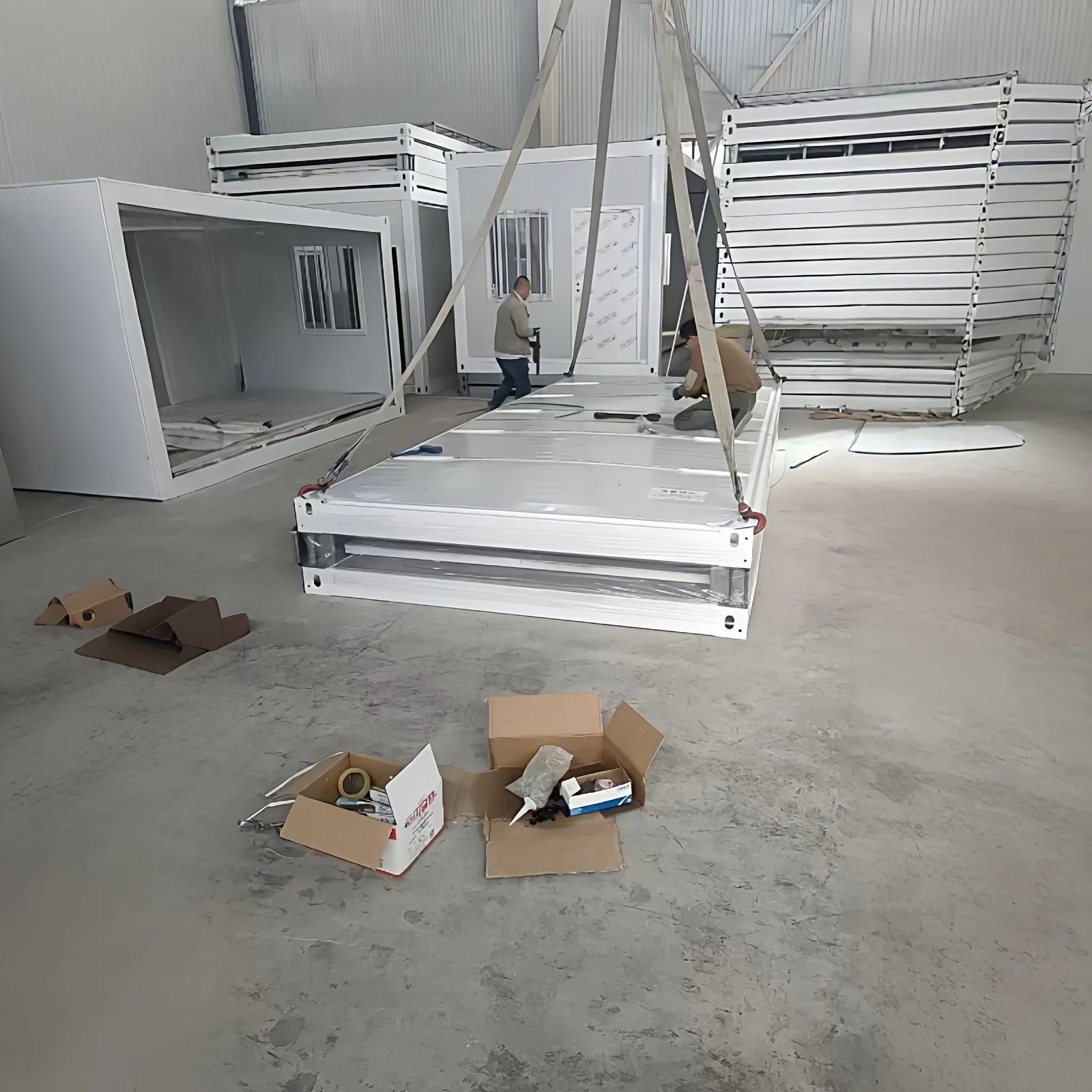 Casa Modular Dobrável em Forma de Z Fotovoltaica Autossuficiente para Vida Ecológica em Espaços Pequenos