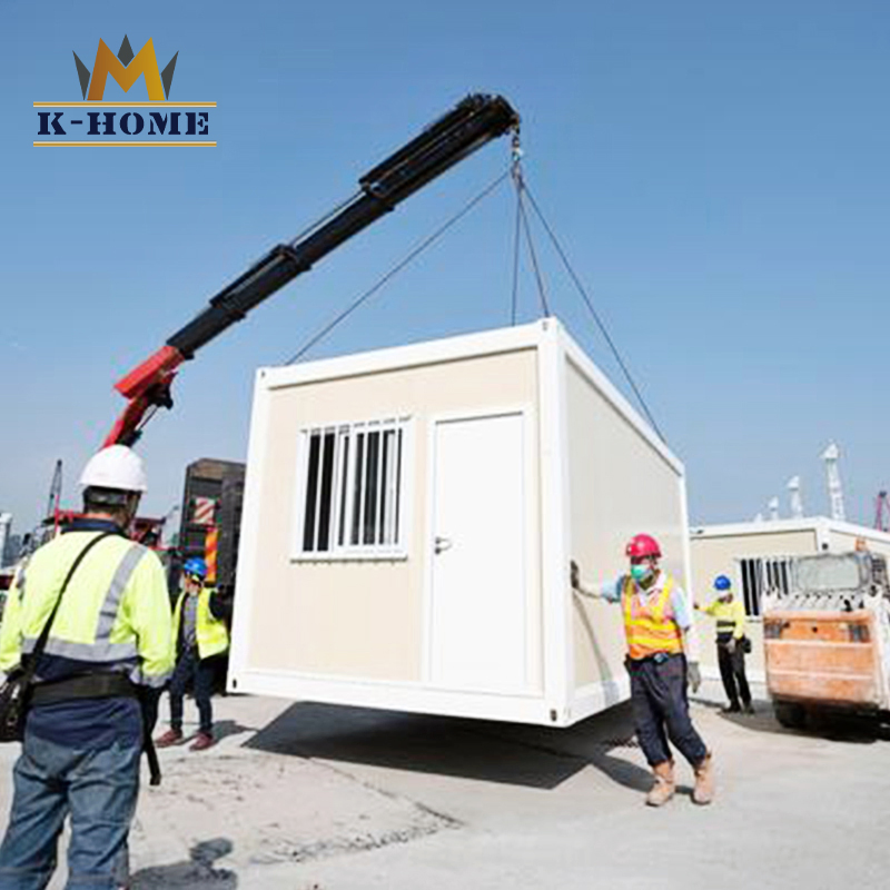 20FT/40FT Casas de Contêiner de Aço em Pacote Plano
