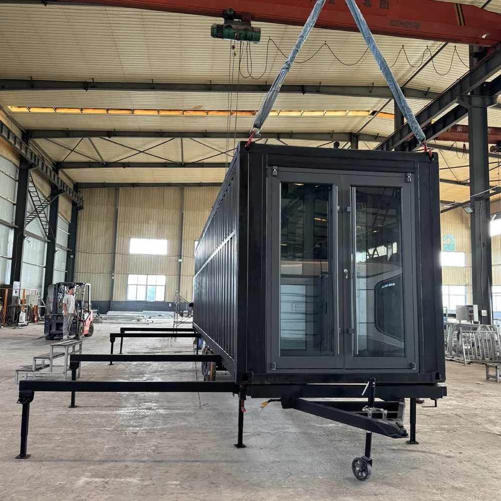 Estrutura de Aço Expandável Casa Modular Prefabricada Pequena para Famílias Modernas
