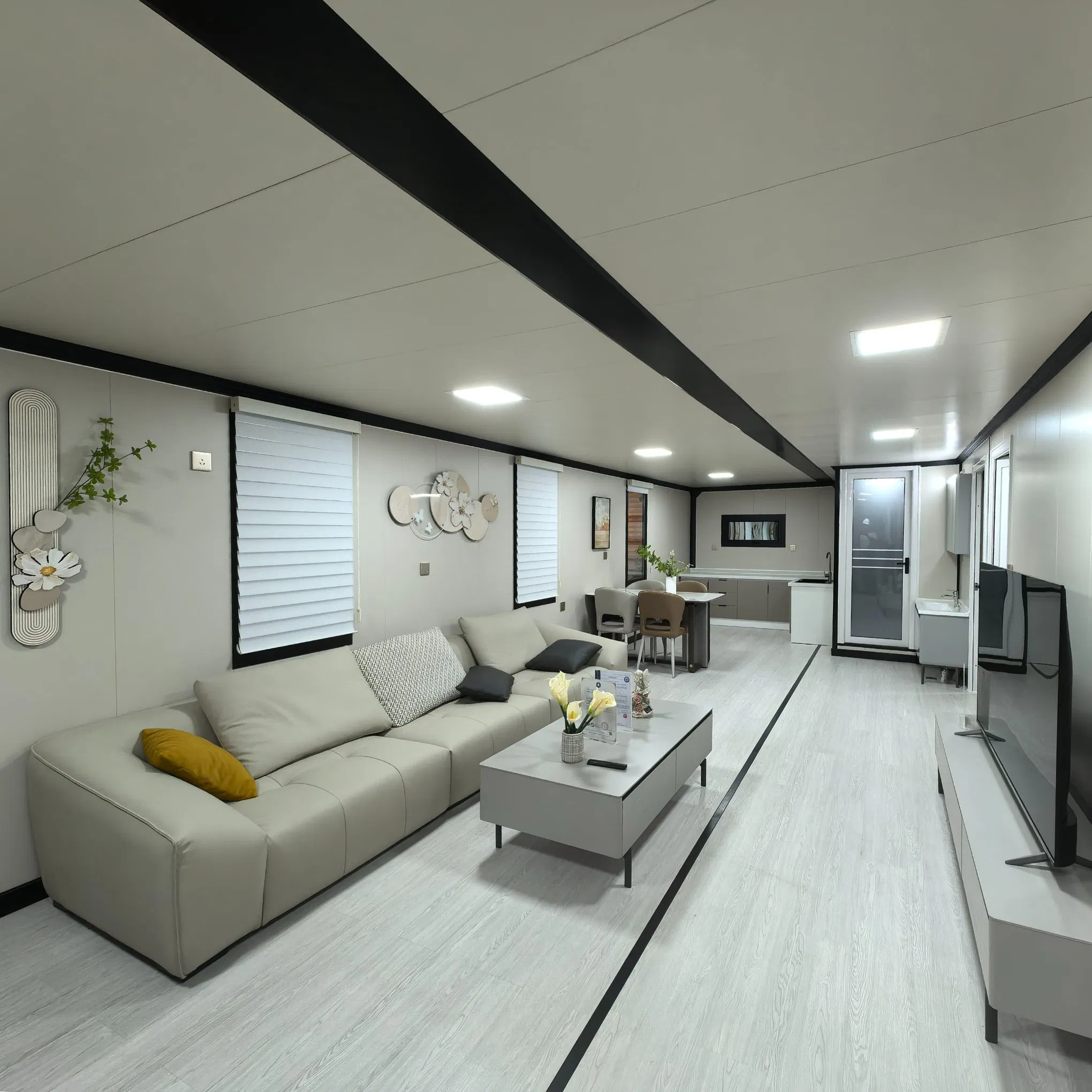Fornecedores Atacadistas da China Fabricante Casa Modular Pronta Feita Contêiner Prefabricado Casa Pequena