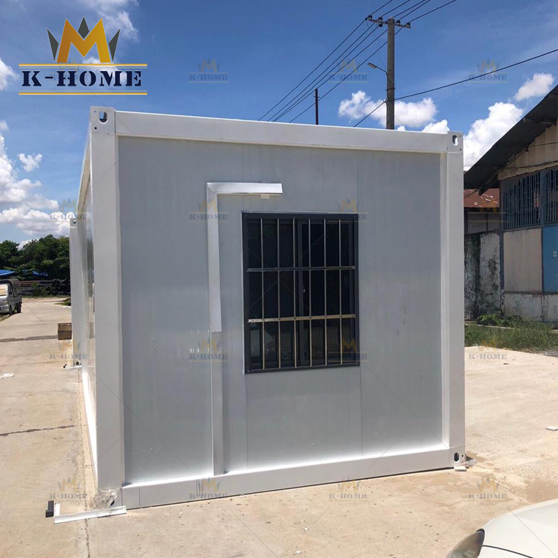 20FT Casas Prefabricadas de Estrutura de Aço Fora da Rede