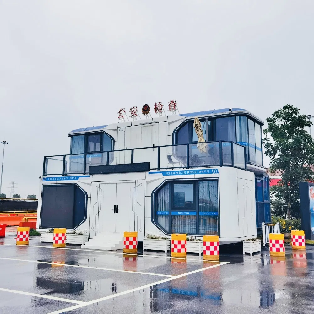 Container Modular Móvel de Capsule Espacial de Alta Qualidade, Casas Prefabricadas em Contêineres de Envio Pequenos