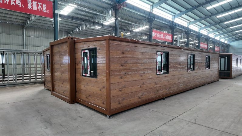 Vila Luxuosa Prefabricada Hidráulica Expandível Casa Modular Moderna Dobrável