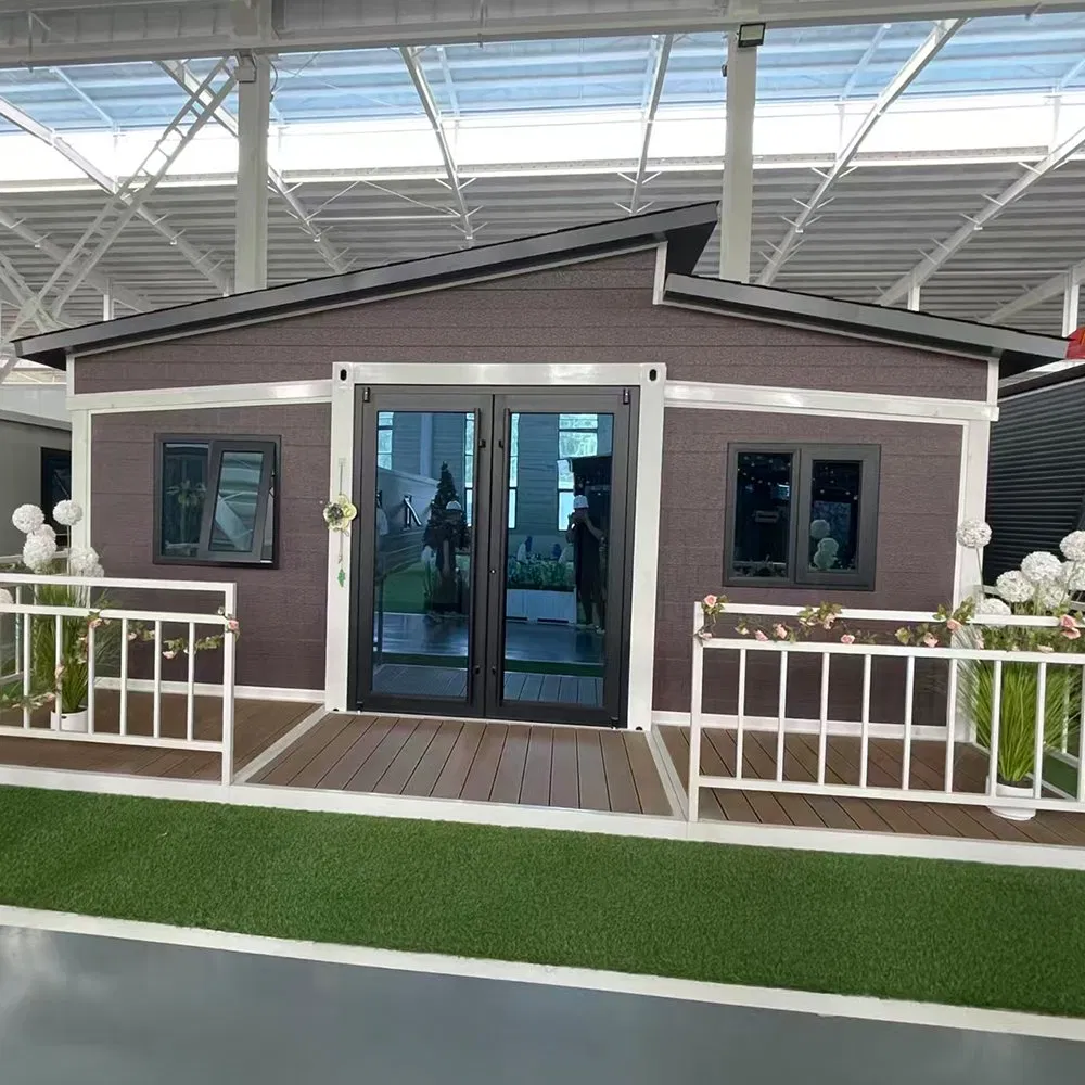 Casa Móvel de Luxo 20FT 40FT Casas Tiny Prefabricadas Modular Estrutura de Aço Casas Contêiner Expansíveis