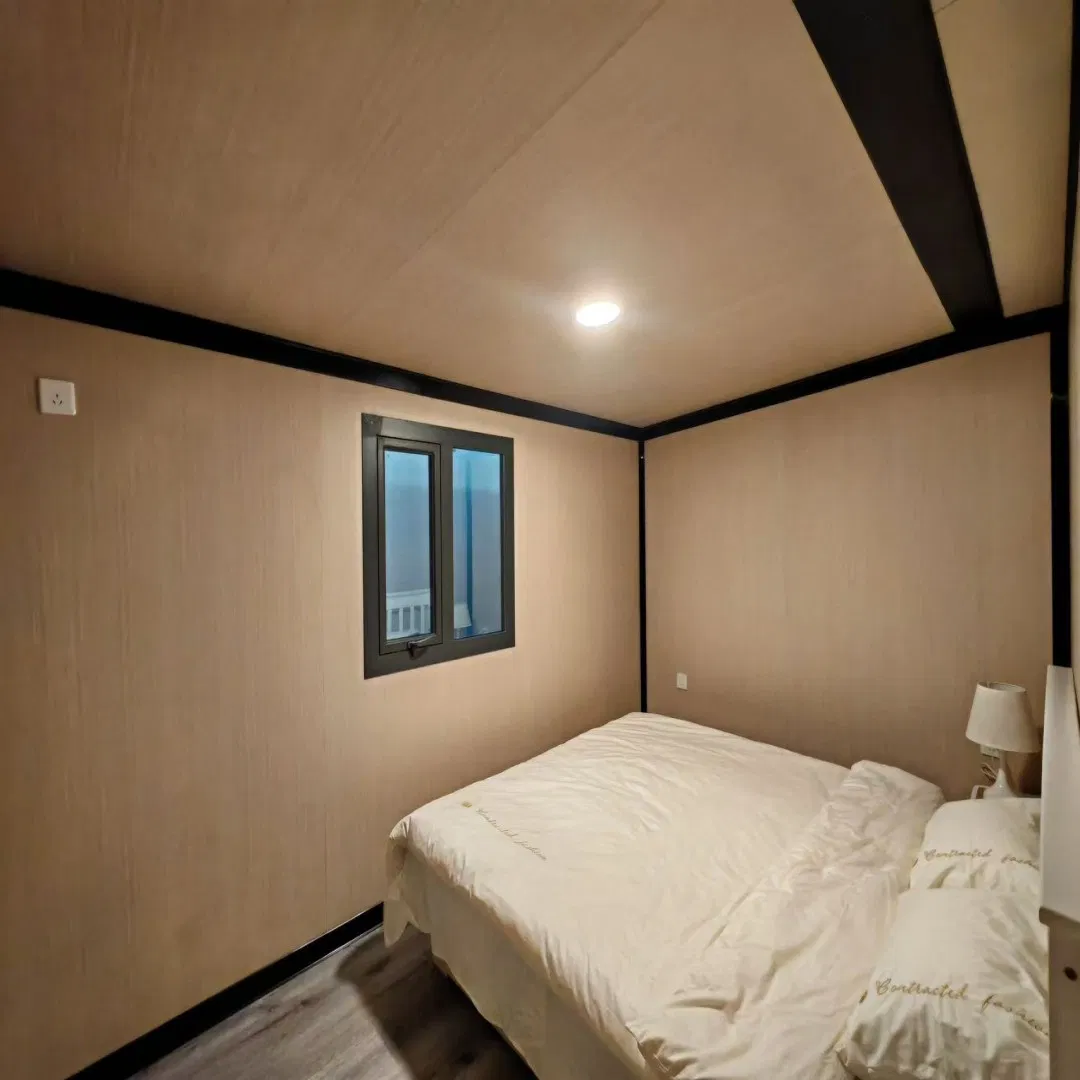 2 Armazenamento 4 Casa de Quarto 20FT 30FT 40FT Casas Contêineres Luxuosas Prefabricadas Móveis Solares de Aço Expansíveis