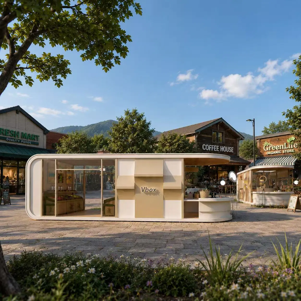 C2-Et031 casa de resort pequena modular expansível prefab de aço ecológica fora da rede