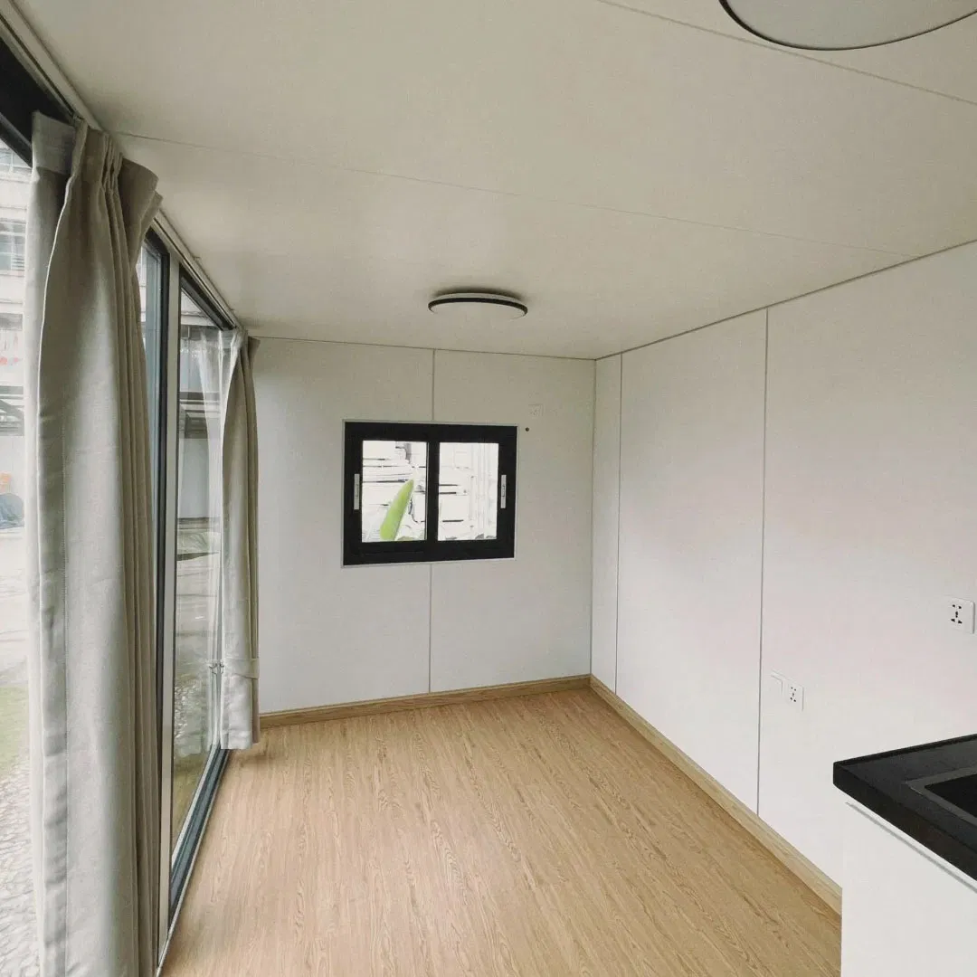 China 20FT 40FT Hotel de Vidro Modular Casas Tiny Prefabricadas Escritório em Contêiner Pódio de Maçã Móvel Cabana de Maçã Casa