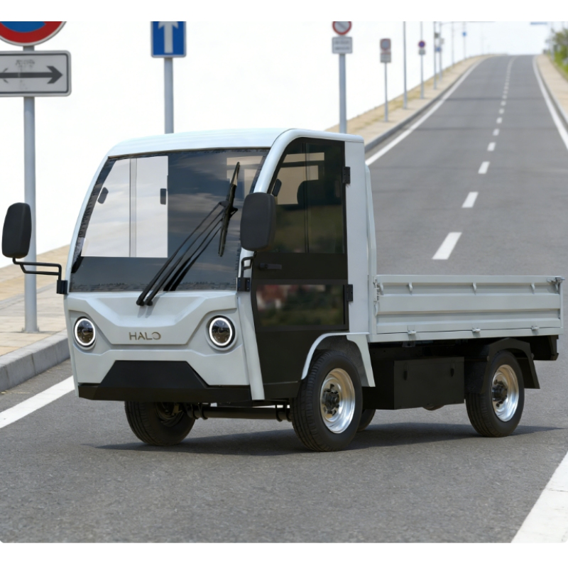 Low Cost Electric Truck for Urban Delivery with Household Charging Capability
