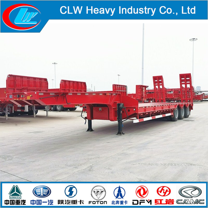 Good Quality Low Flatbed Truck for Container Transport