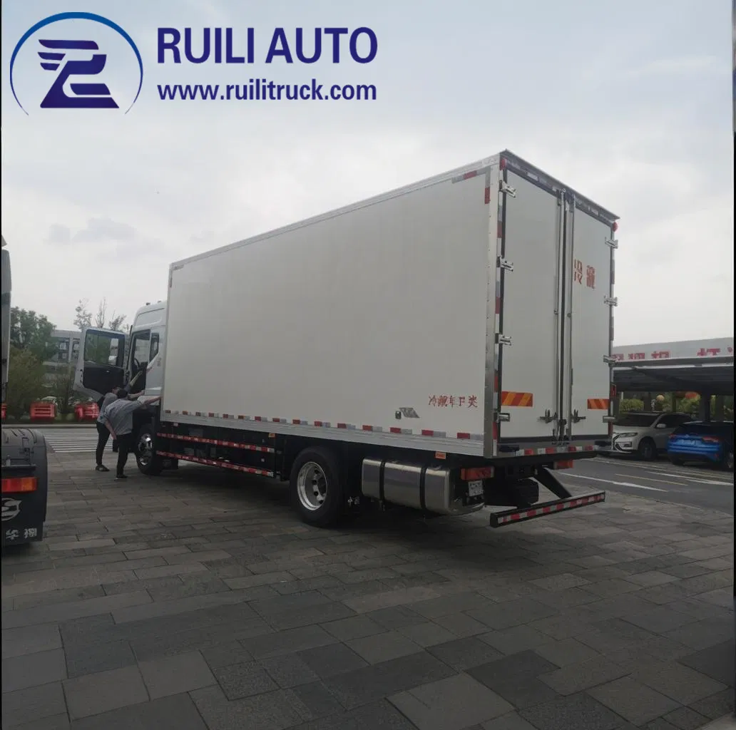 Dongfeng Sinotruk Jmc Refrigerator Refrigerated Van Freezer Chiller Reefer Cargo Truck with Temperature Controlled Unit for Transport Frozen Food Ice Cream Meat