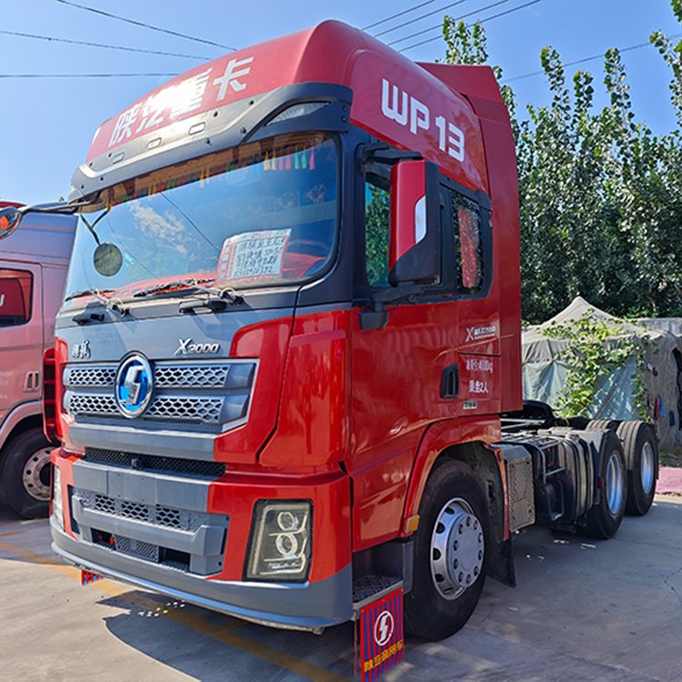 Used Shacman Tractor Truck 6X4 Heavy Duty Electric Tractor Weichai Engine Diesel Fuel Manual Left Camera-Camc Truck China