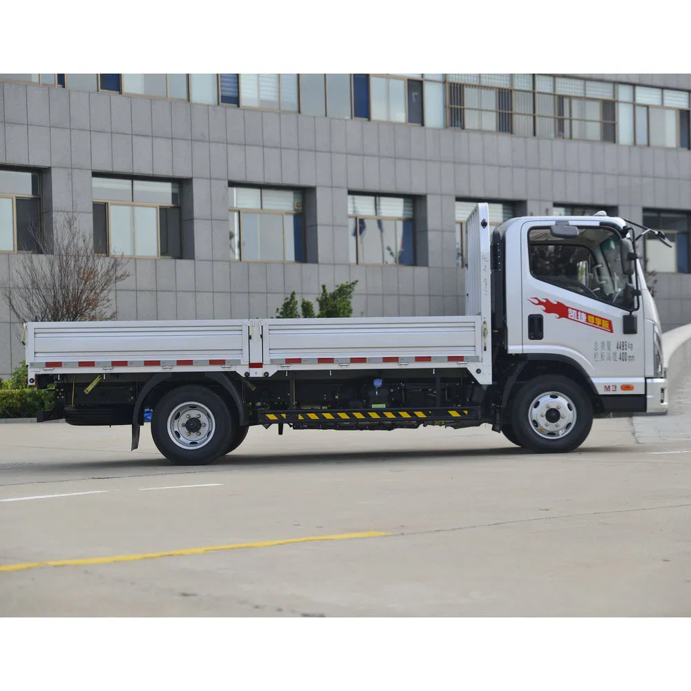 High Safety Kmc1067D4 Flatbed Cargo Transport Diesel Truck for on-Site Repair Service