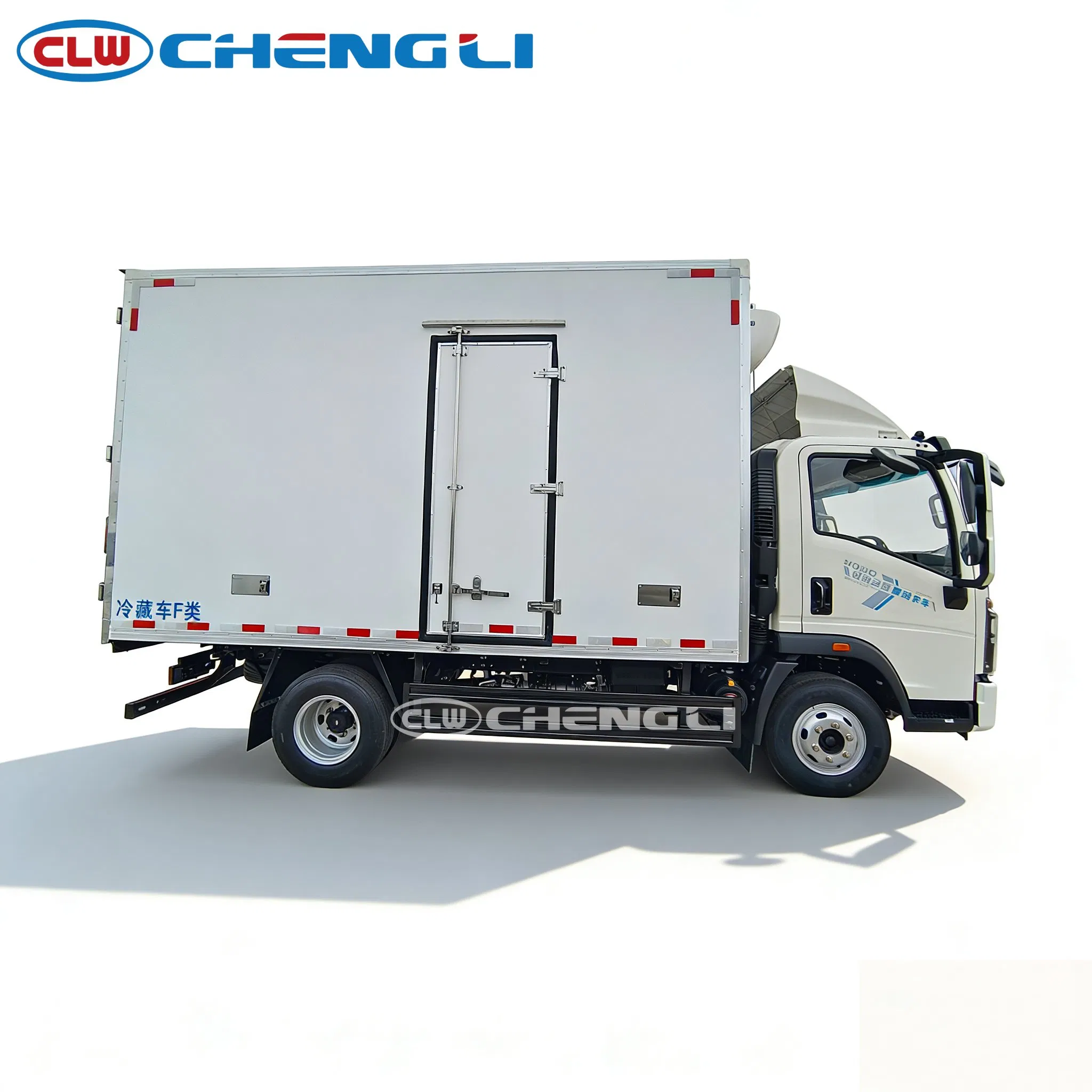 Urban-Ready HOWO Refrigerated Van Truck for Efficient Deliveries