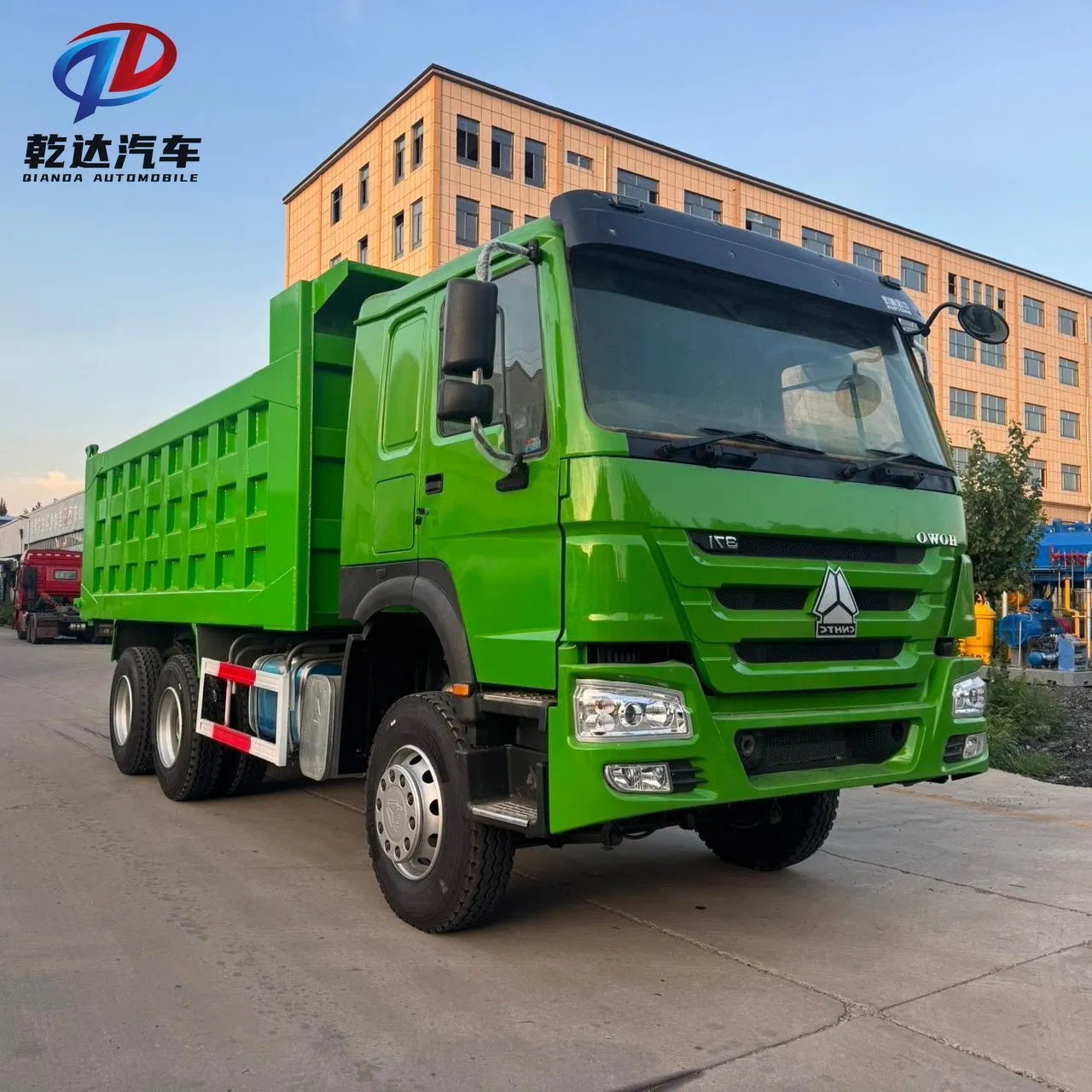 Used HOWO 375HP Dump Truck for Africa Construction Market