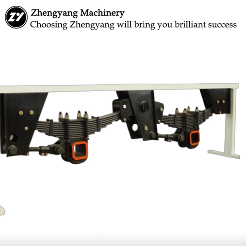 Semi Trailer Axle Suspension Manufacture Truck Trailer Parts Mechanical Suspension System