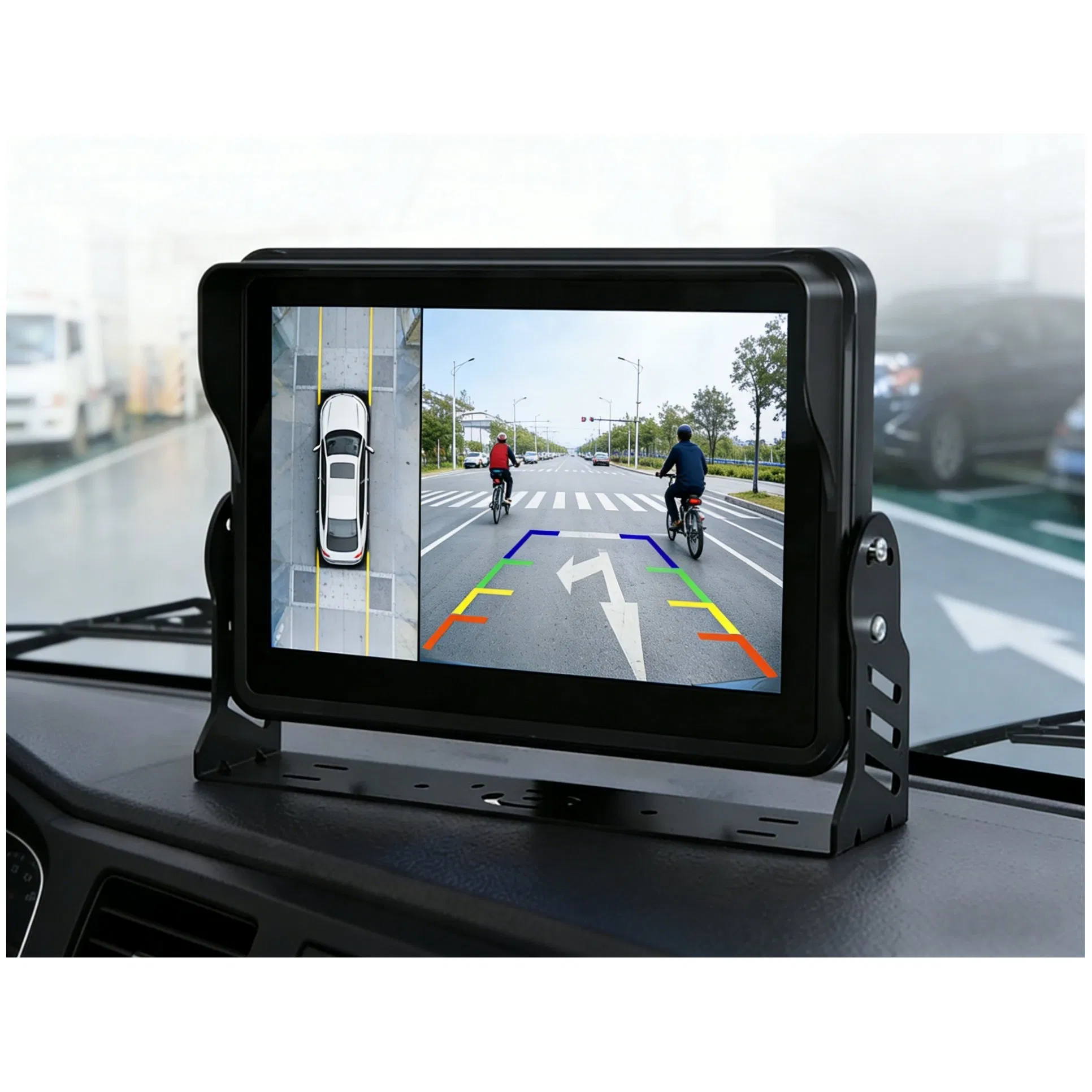 10" Waterproof Touch Screen 4G WiFi Adas DMS Logistics &amp; Delivery Truck DVR Recorder Bsd Camera Monitoring System Support Cmsv6 Platform GPS Positioning
