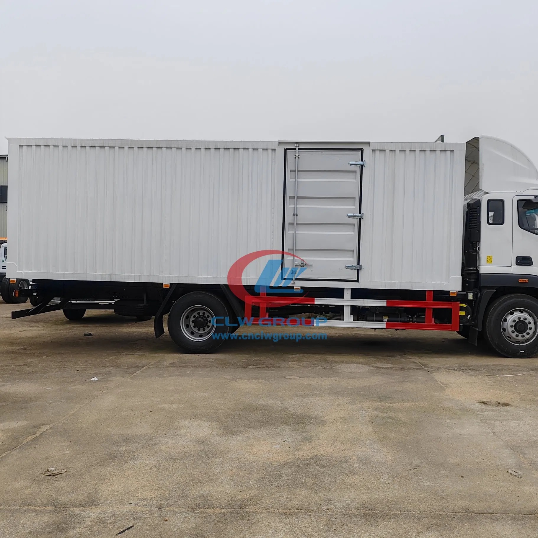 Foton 4X2 6 Wheeler 15tons 16tons Carbon Steel Transportation Cargo Lorry Box Logistics Vehicle