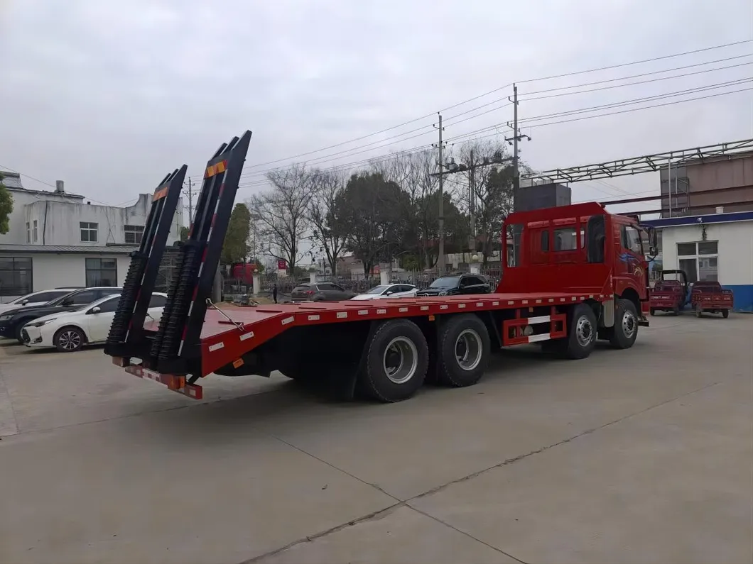 Flatbed truck detail