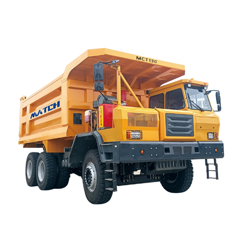 Match off-Highway Heavy-Duty off-Road Mining Tipper Dumper Rigid Frame Haul Bad Road Driving Truck