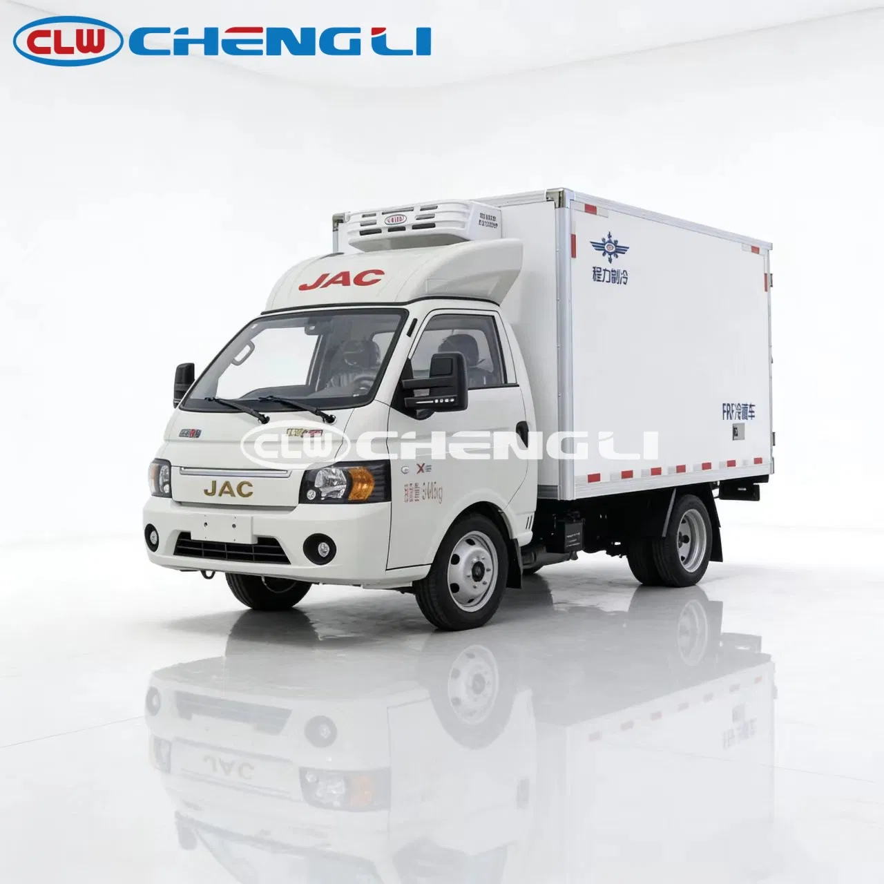 JAC Refrigerated Truck Body Mini Box Truck Refrigerated Meat Transport Refrigerator Trucks