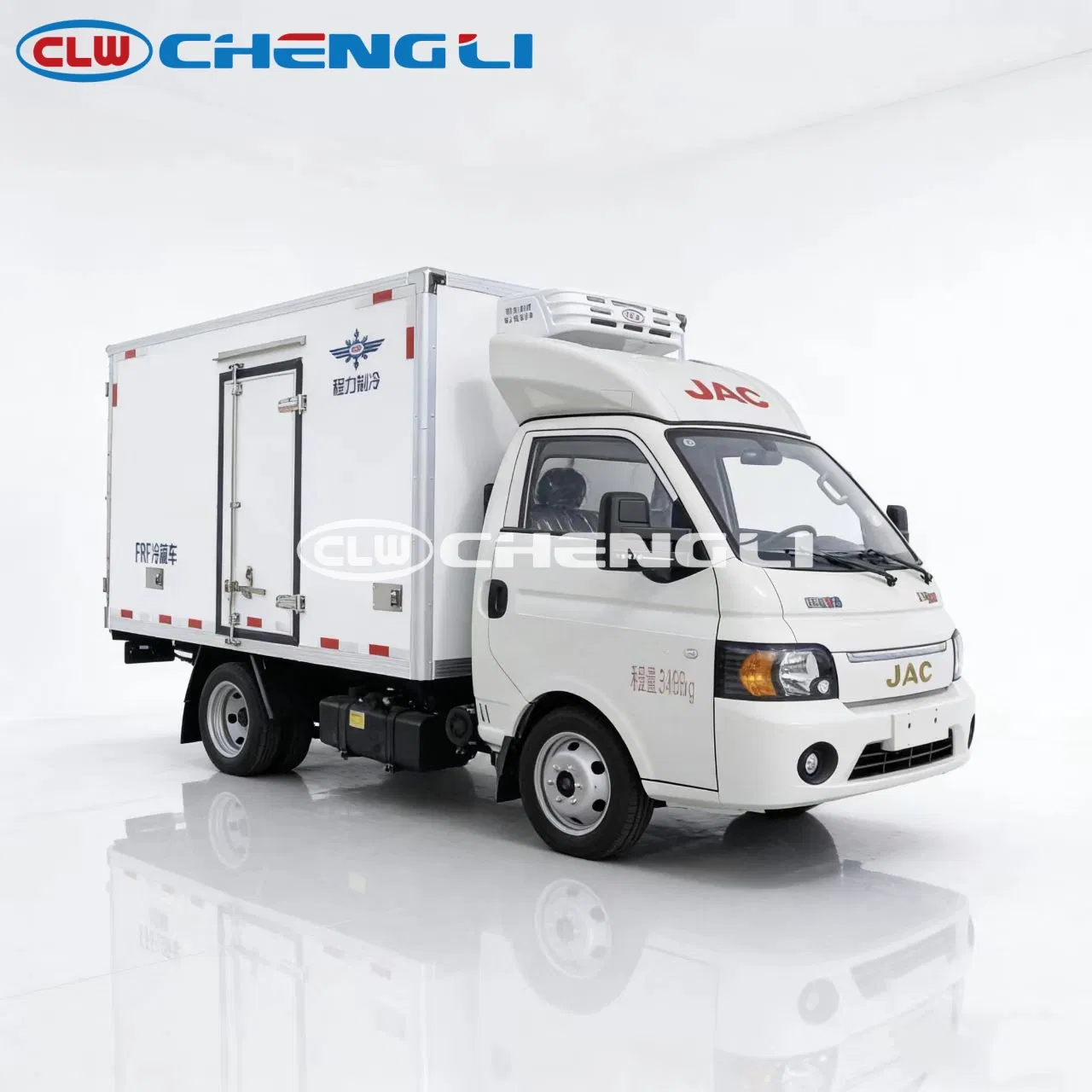 JAC Refrigerated Truck Body Mini Box Truck Refrigerated Meat Transport Refrigerator Trucks