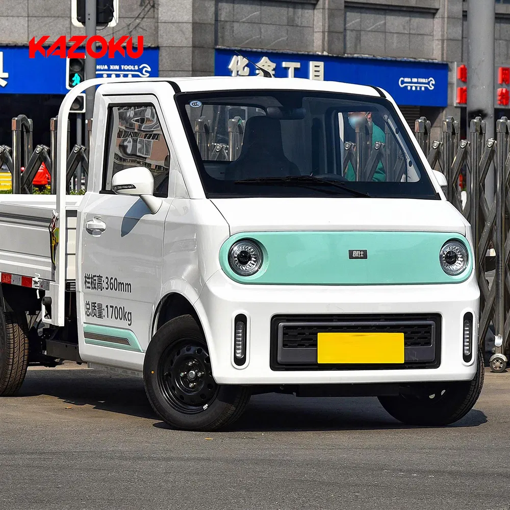 2024 in Stock Delivery Trucks Low Price The Kazoku Electric Vehicle New Energy Trucks H02-B Wholesale Market Heavy/Light Trucks 81km/H for City Logistics