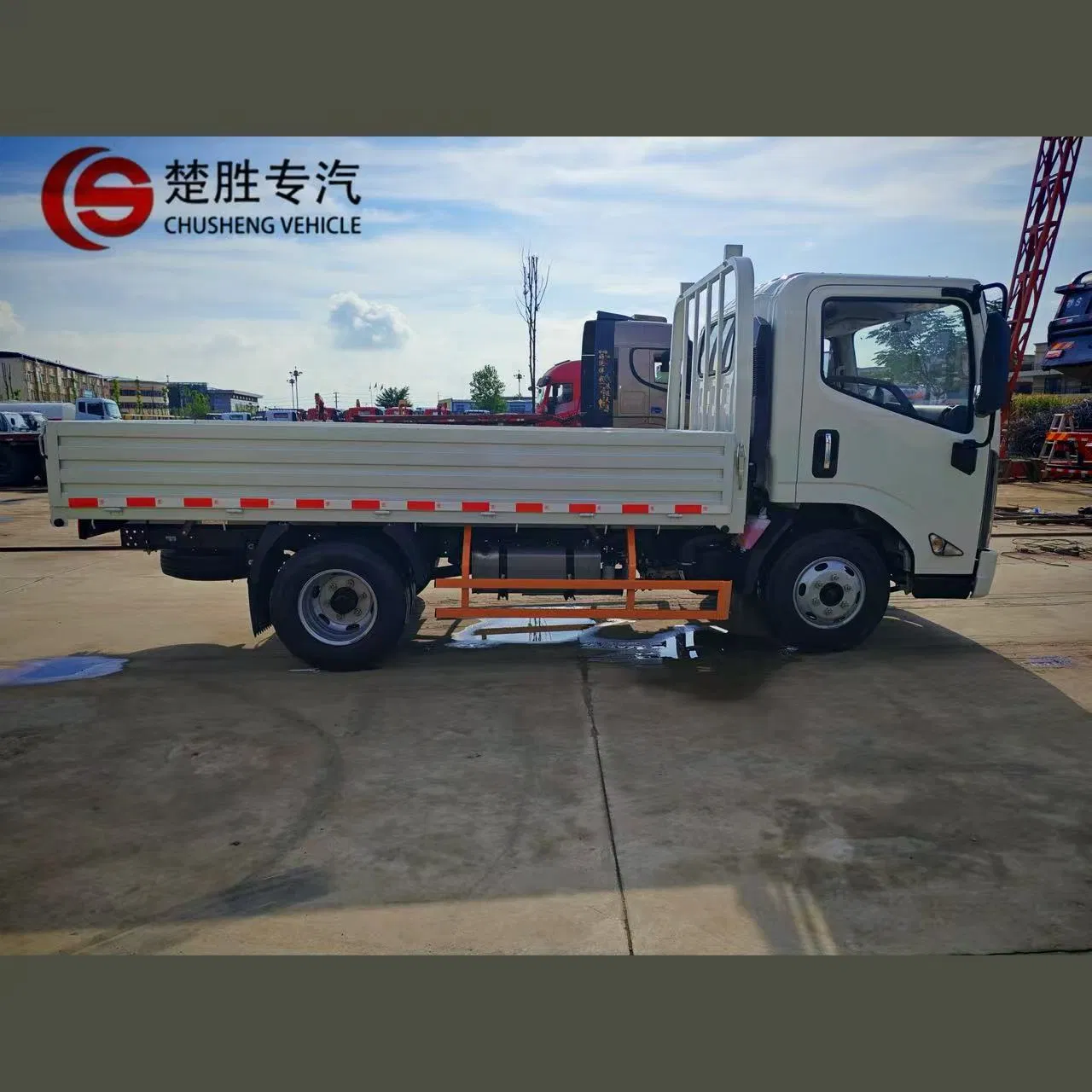 Jmc 4×2 Light Truck 3-5 Ton Flatbed Cargo Truck Reliable Light Duty Truck for Logistics &amp; Distribution