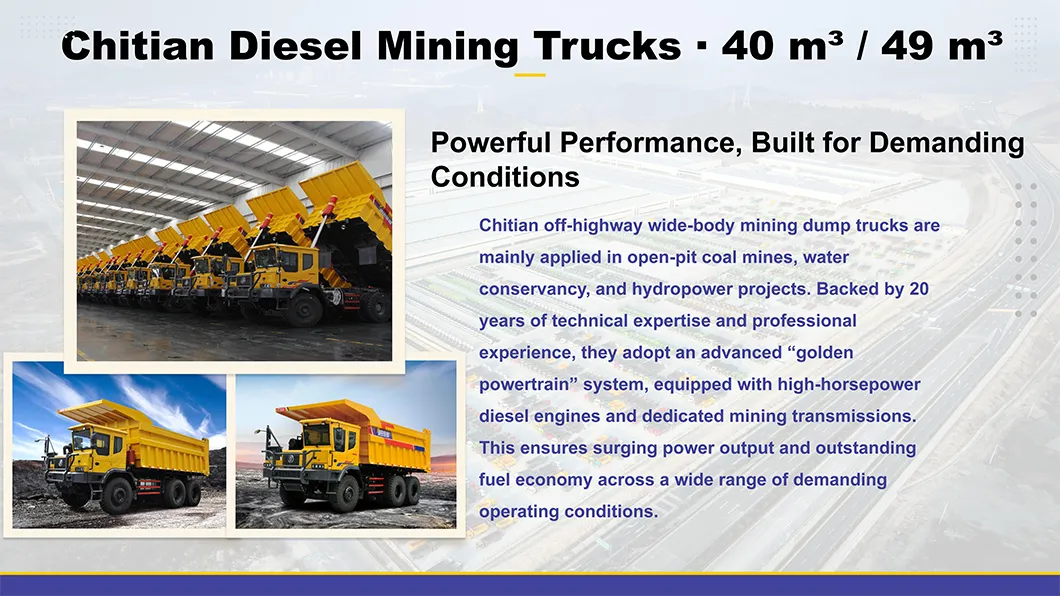 Off-Highway Heavy-Duty Mining Tipper