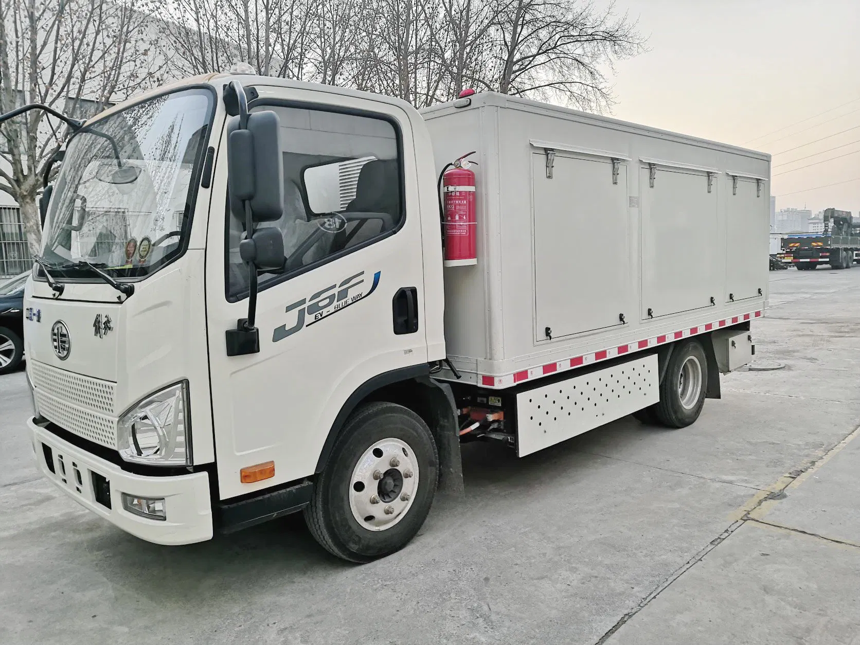 FAW Pure Electric Power Truck Mounted Aircraft Oxygen Charging Units for Aircraft Oxygen Service