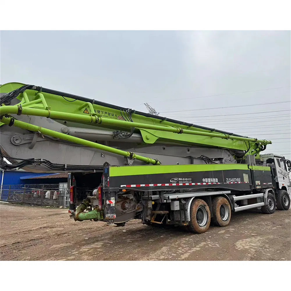 Used Xugong Truck-Mounted 57m 59m 60m 67m Boom Pump System Integrated with Zoomlion Control Technology