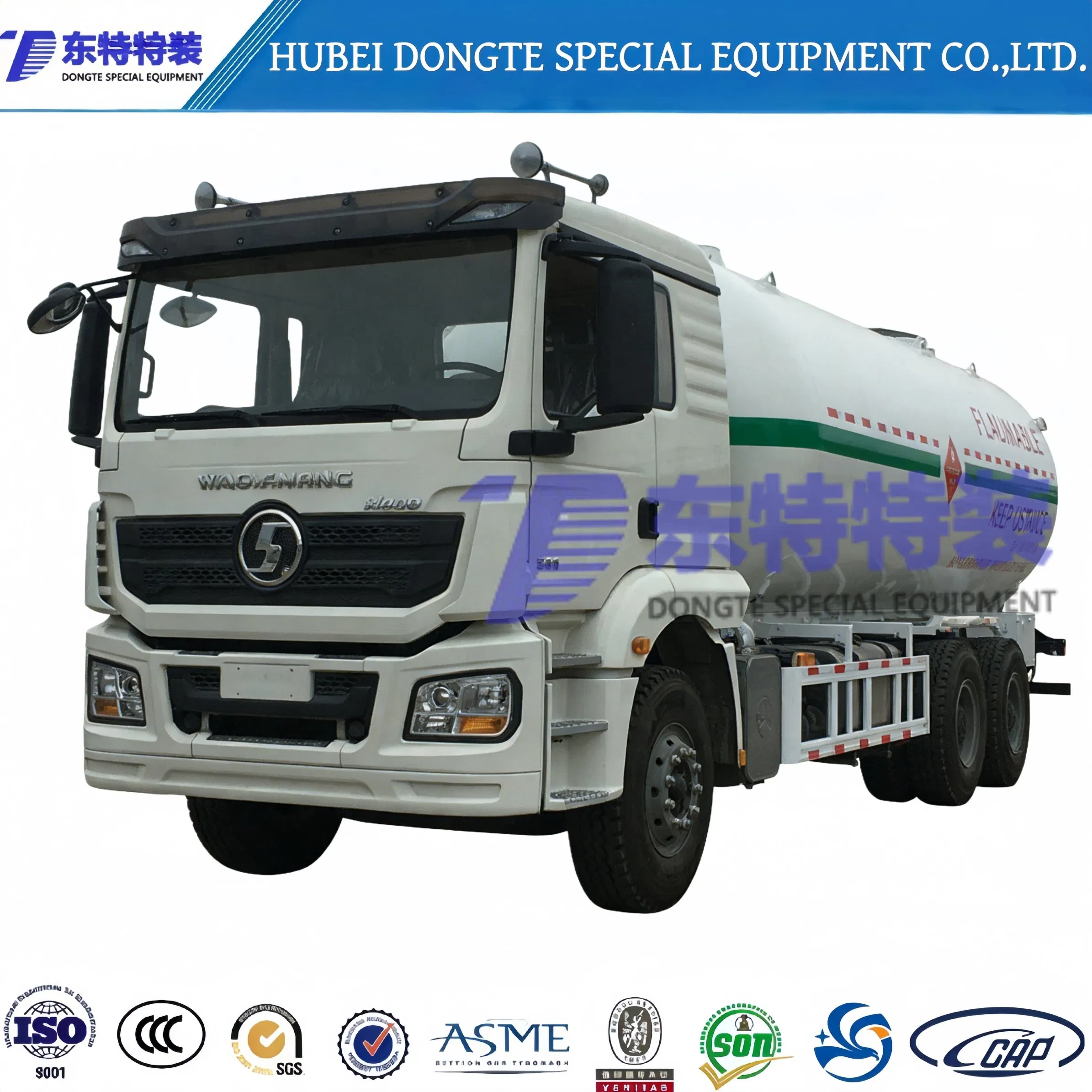 Customizable LPG Propane Bobtail Tank Truck with Pump System Durable Design for Rural and Urban Gas Delivery