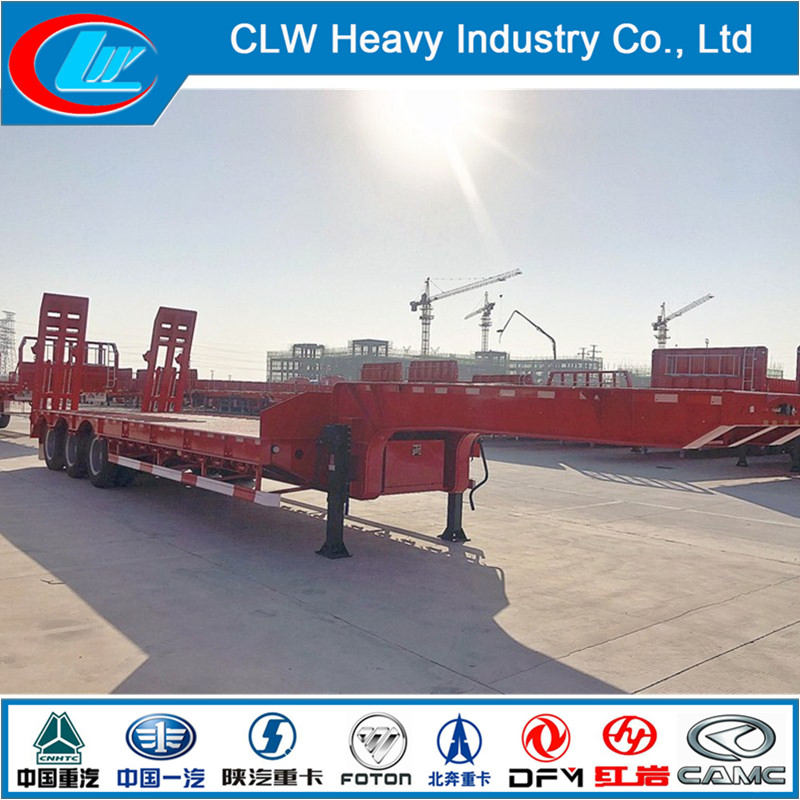 Good Quality Low Flatbed Truck for Container Transport