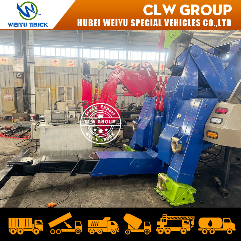 OEM 16t/20t/25t/40t Wrecker Towing Body Equipment DTU Mounted on Truck Chassis Detachable Wrecker Unit
