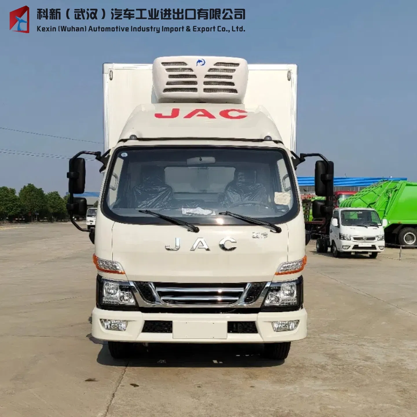 HOWO DFAC Jmc JAC 4.2-Meter V5 Ice-Cream Transport Global Trade Refrigerated Delivery Truck