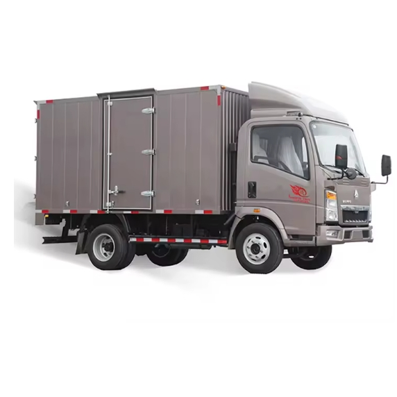 HOWO 4X2 Box Truck Heavy Duty Enclosed Cargo Truck for Logistics and Distribution