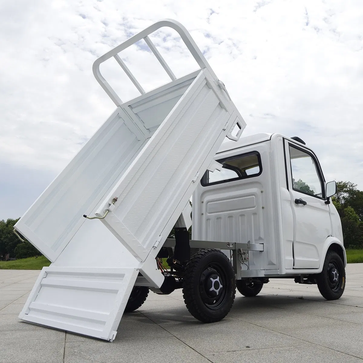 Senka New Energy Vehicles Four-Wheel Single Row 2 Seats Delivery Pickup Truck