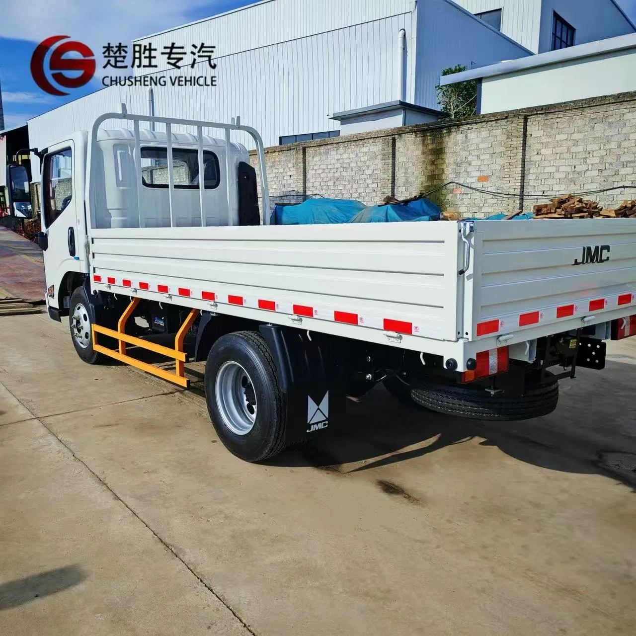 Jmc 4×2 Light Truck 3-5 Ton Flatbed Cargo Truck Reliable Light Duty Truck for Logistics &amp; Distribution