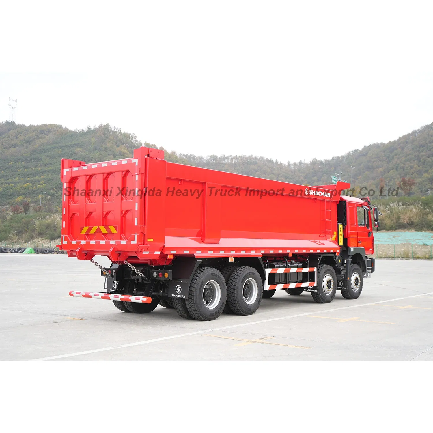 New Used Durable Shacman F3000 8X4 400HP Dump Tip Construction Materials Long Haul Transport Dump Mining Heavy Cargo Self-Discharging Van Pickup Lorry Truck