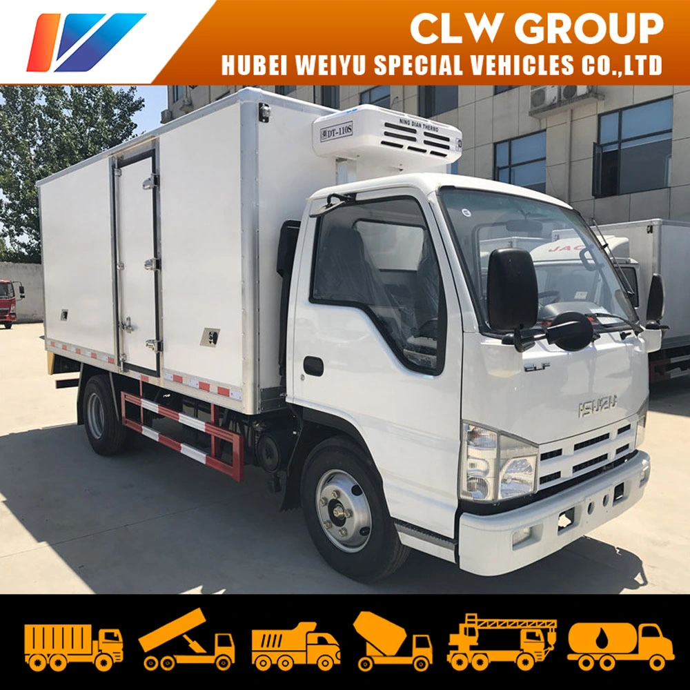 Diesel Engine Refrigerated Truck Freezer Container Body Cargo Box for Food Transport