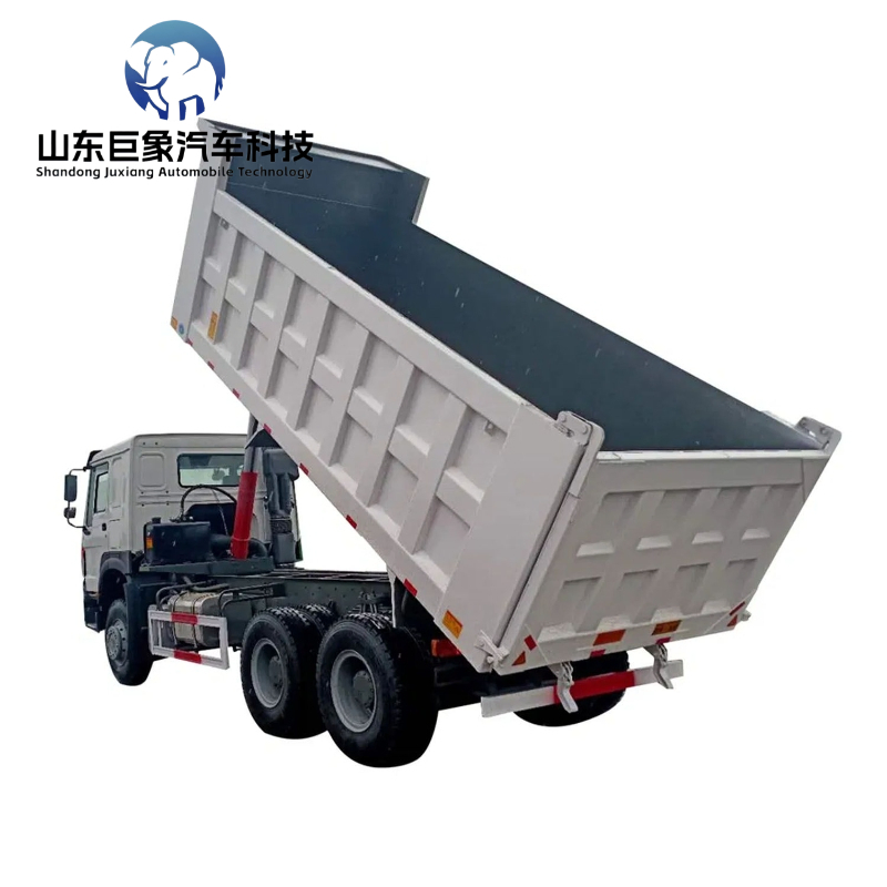 Used HOWO 6X4 Diesel Tipper Dump Truck Heavy Duty 10 Wheeler Tipper with Big Cargo Box for Sand Gravel Construction Hauling