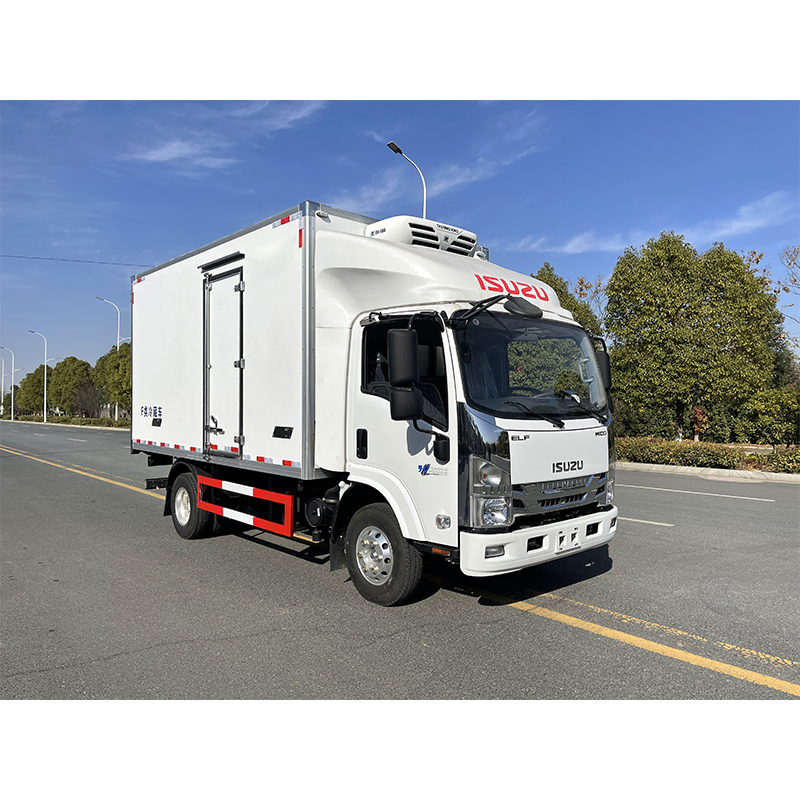 Isuzu Refrigerated Truck Body Mini Box Truck Refrigerated Meat Transport Refrigerator Trucks