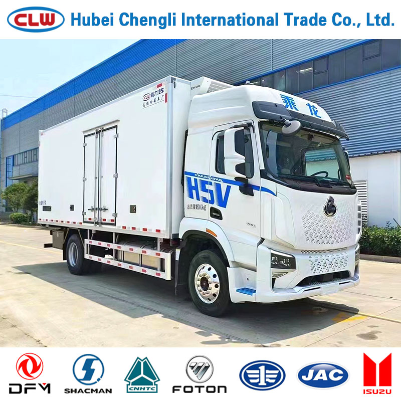 Dongfeng Liuqi Chenglong Refrigerated Truck Intercity Logistics Distribution Vehicle Frozen and Fresh Food Transport Vehicle with a Capacity of 10 Tons