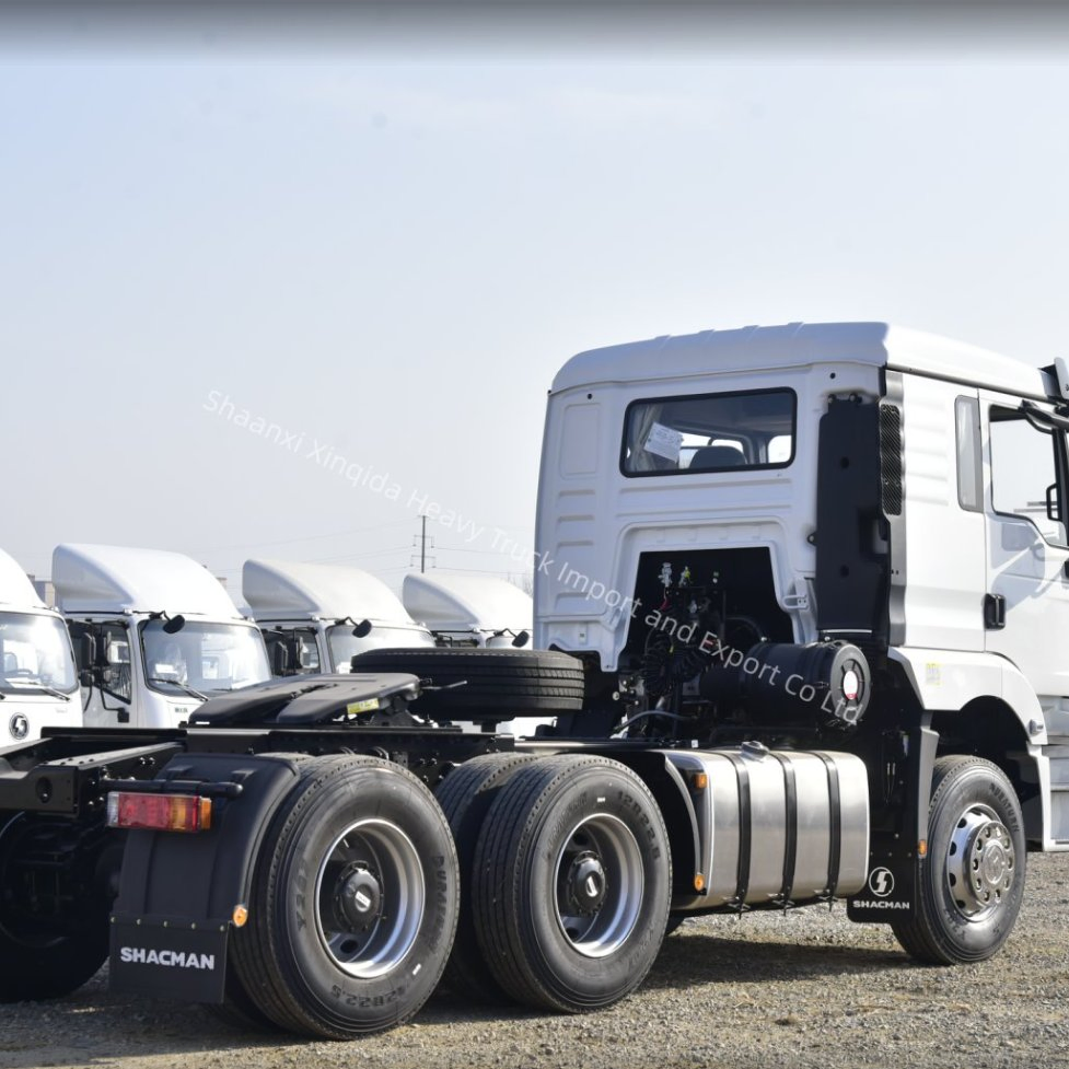 E3 6X4 Tractor Head Tankers Liquid Fuel Bulk Cement Powder Diesel Tank Cargo Container Transport Utility Heavy Duty Tractor Dump Ship Trailer Dumper Truck