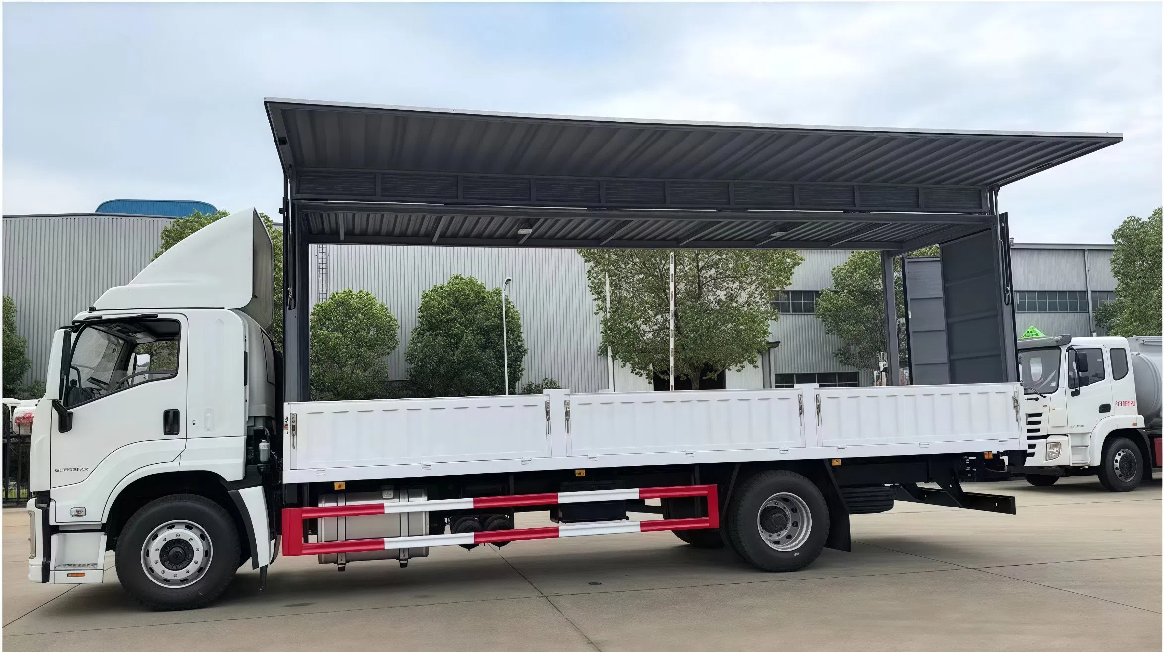 Best Price 10 Ton Diesel Wing Van Truck with 4X2 Chassis – Ideal for Logistics and Distribution