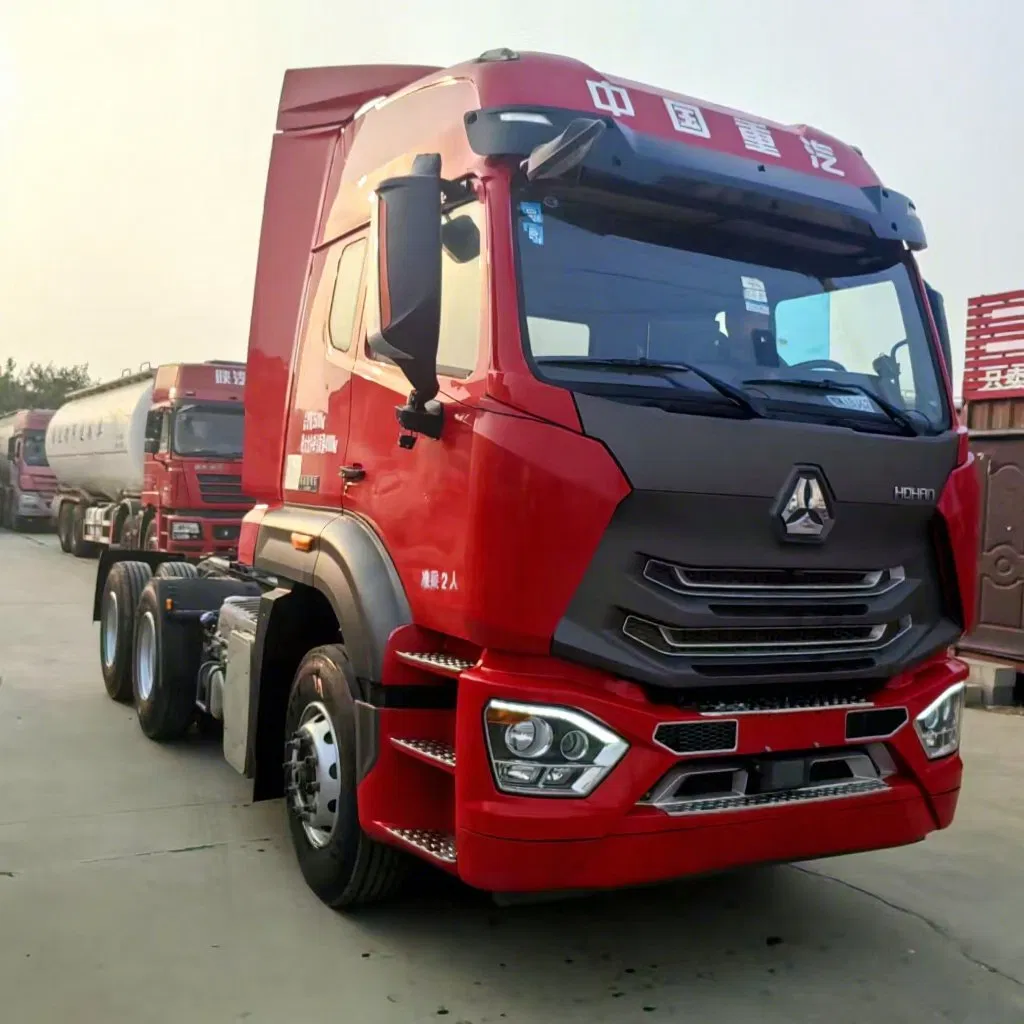 Low Mileage 420HP Tractor Truck for Long-Distance Highway Heavy Load Transport