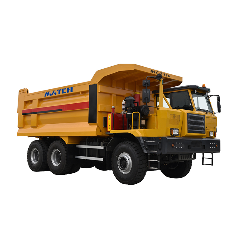 Match off-Highway Heavy-Duty off-Road Mining Tipper Dumper Rigid Frame Haul Bad Road Driving Truck