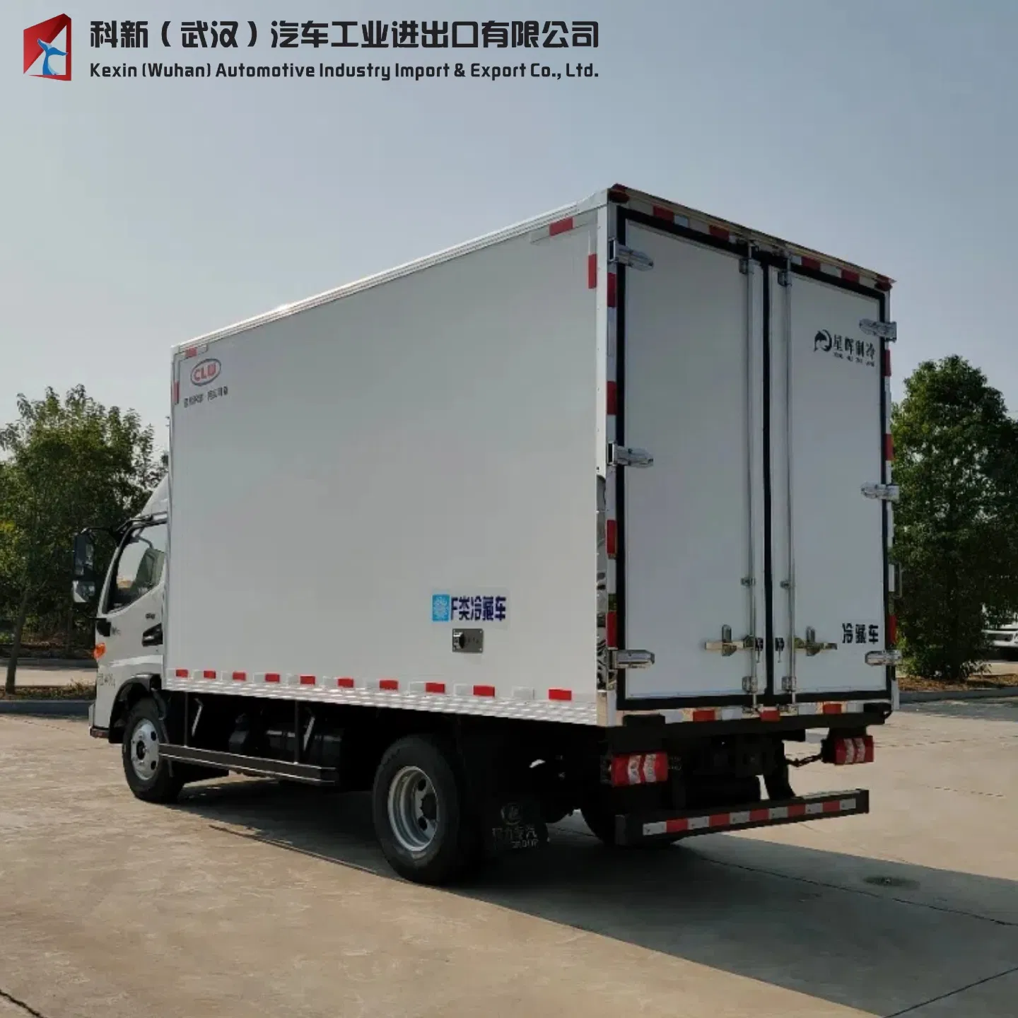 HOWO DFAC Jmc JAC 4.2-Meter V5 Ice-Cream Transport Global Trade Refrigerated Delivery Truck